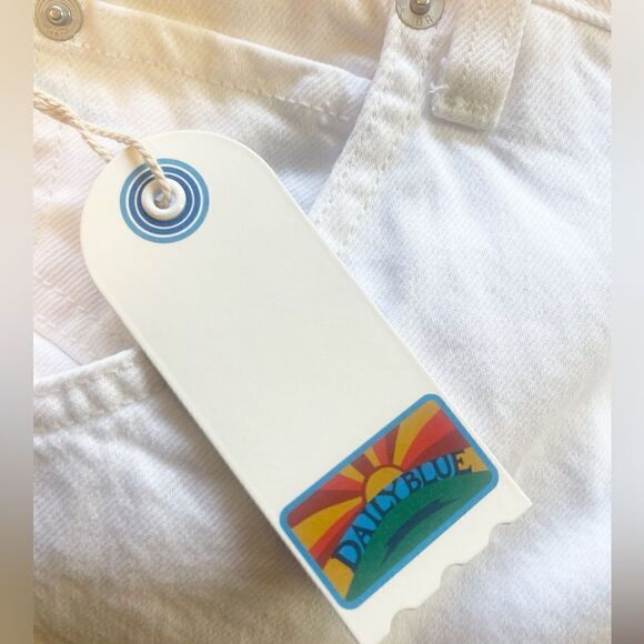 Adriano Goldschmied Daily Blue Mantra Barrel White Denim Jean NWT  30 - Picture 5 of 10